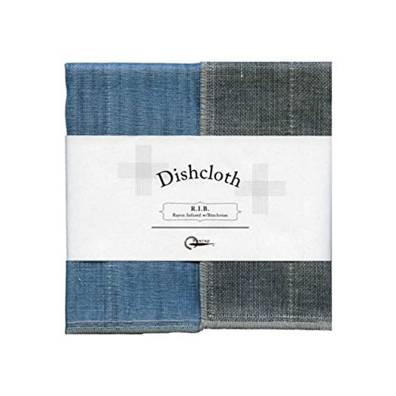 Nawrap Binchotan Charcoal Dishcloths  Naturally Anti-Odor  Set of 3  Aqua  White & Purple - Image 2